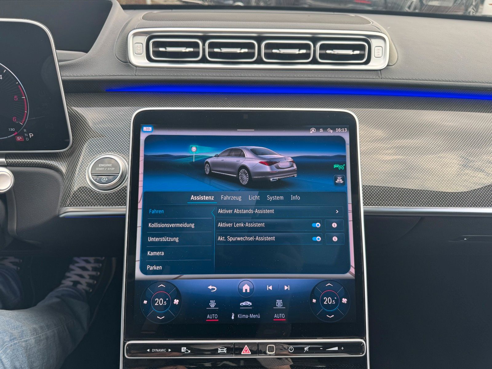 Fahrzeugabbildung Mercedes-Benz S 400d 4M AMG+Pano+Massage+HUD+360+AirM+