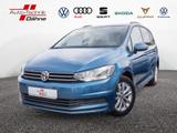 Volkswagen Touran 1.6 TDI Comfortline PDC SHZ NAVI AHK - mit Diesel-Antrieb: Blau, Alcantara, Beheizbare Frontscheibe