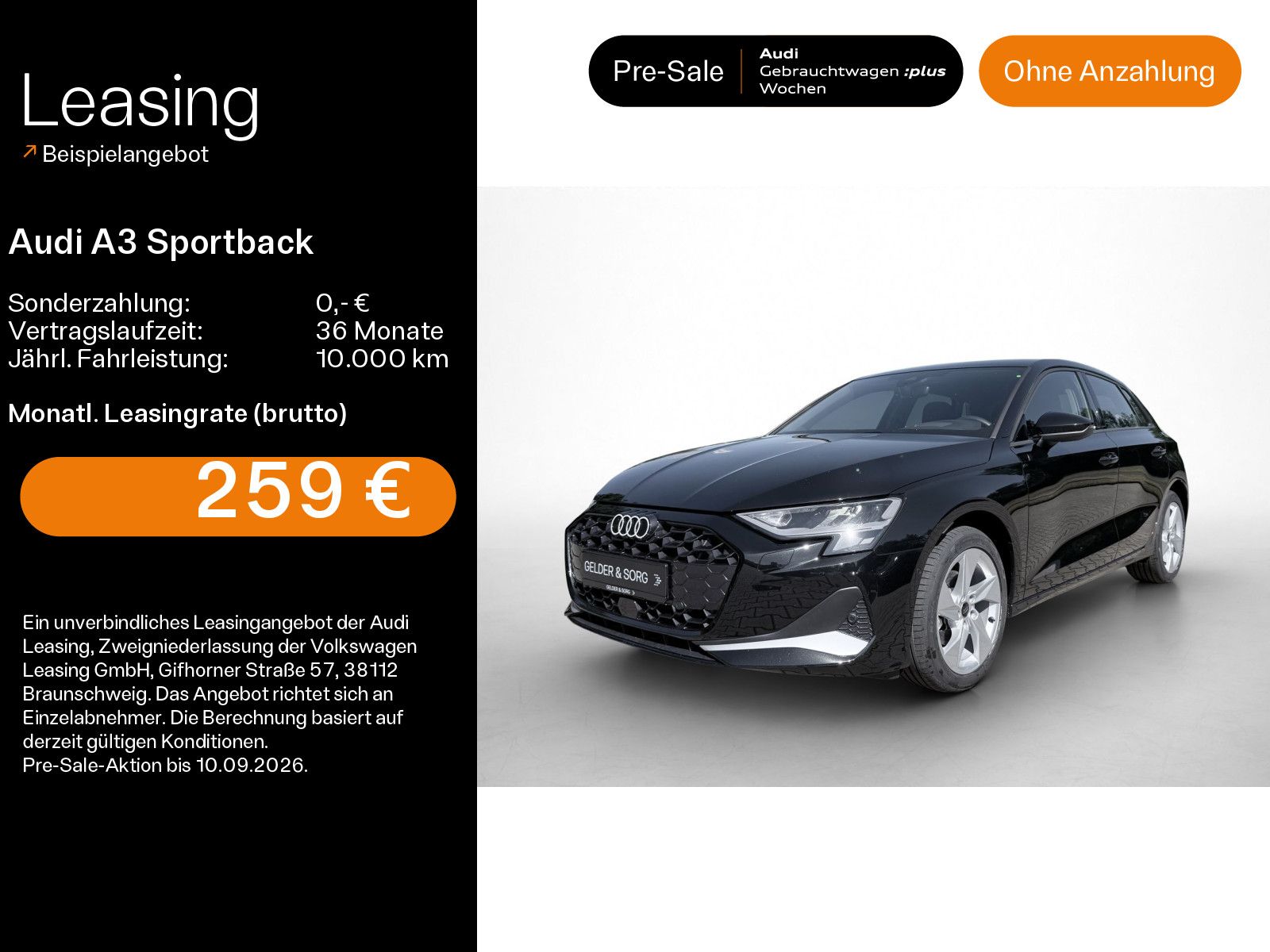 Audi A3 Sportback 35 TDI advanced SONOS*HuD*ACC*LED