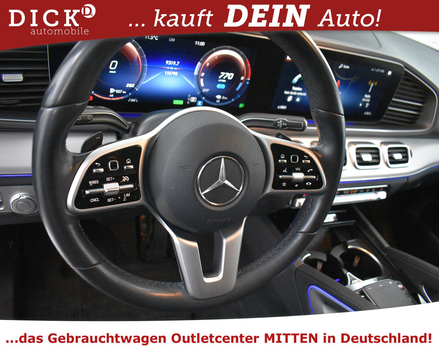 MERCEDES-BENZ GLE350de 4M STDHZ+WIDESC+KAMER+AHK+LEDER+SHZ+20" - Image 15