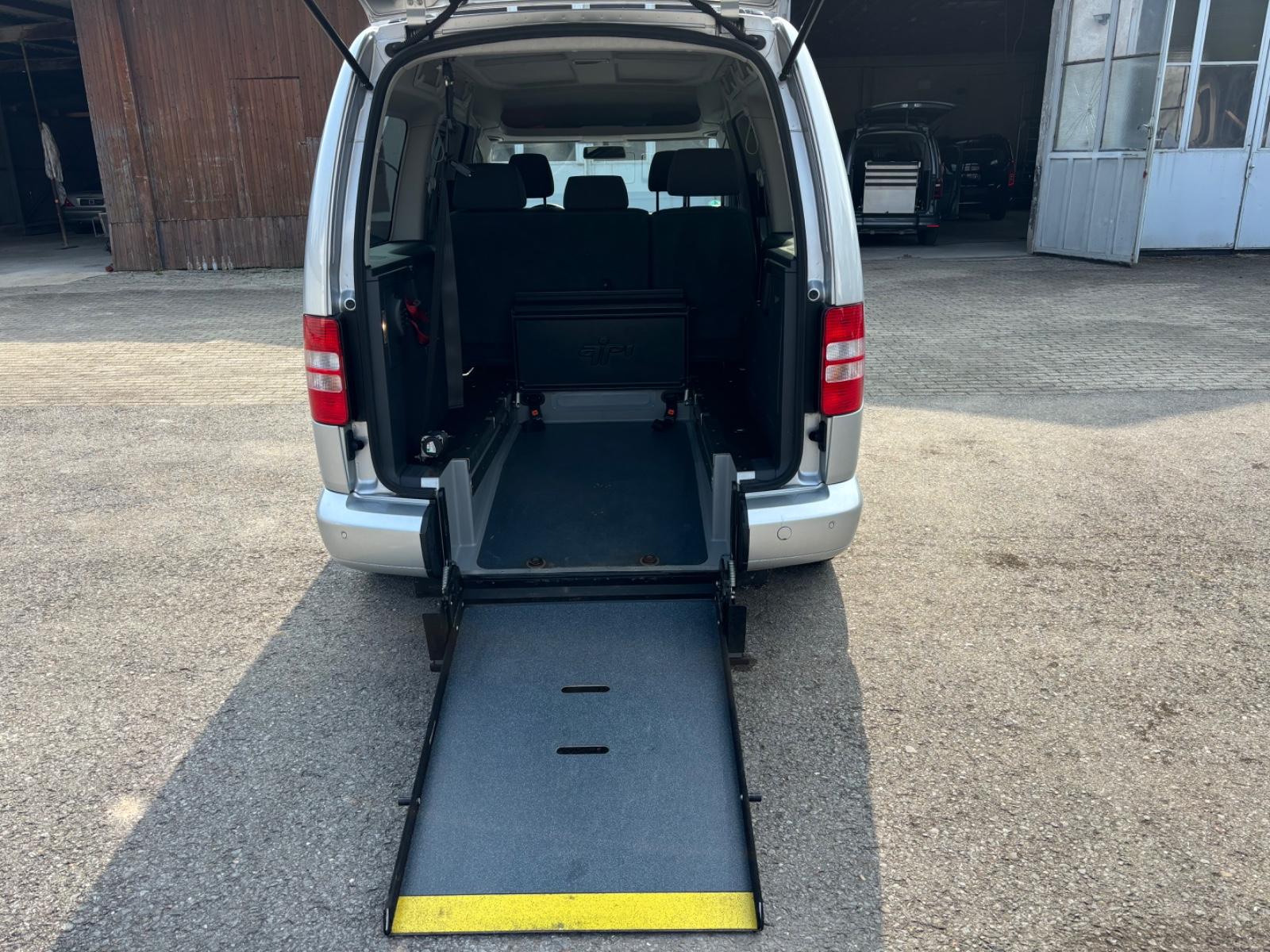 Volkswagen Caddy Kombi Maxi-Wenderampe-1.Hand-140 Ps