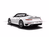 Porsche 991 911 Turbo Cabriolet Sport Chrono Paket - Porsche 991 mit Benzin-Antrieb: Weiß