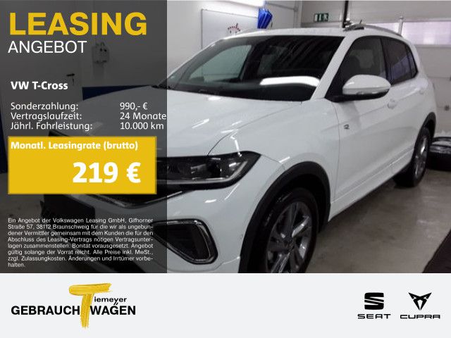 Volkswagen T-Cross 1.0 TSI DSG R-LINE IQ.LIGHT AHK KAMERA V