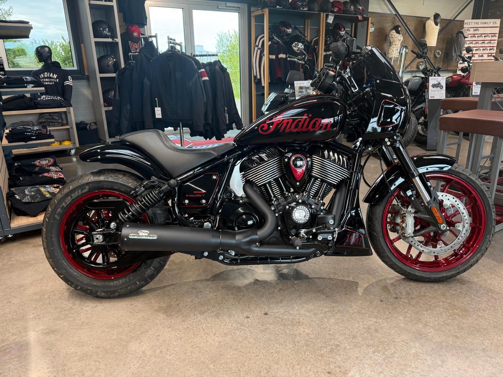 Indian Sport Chief RED BULLET *mild custom*
