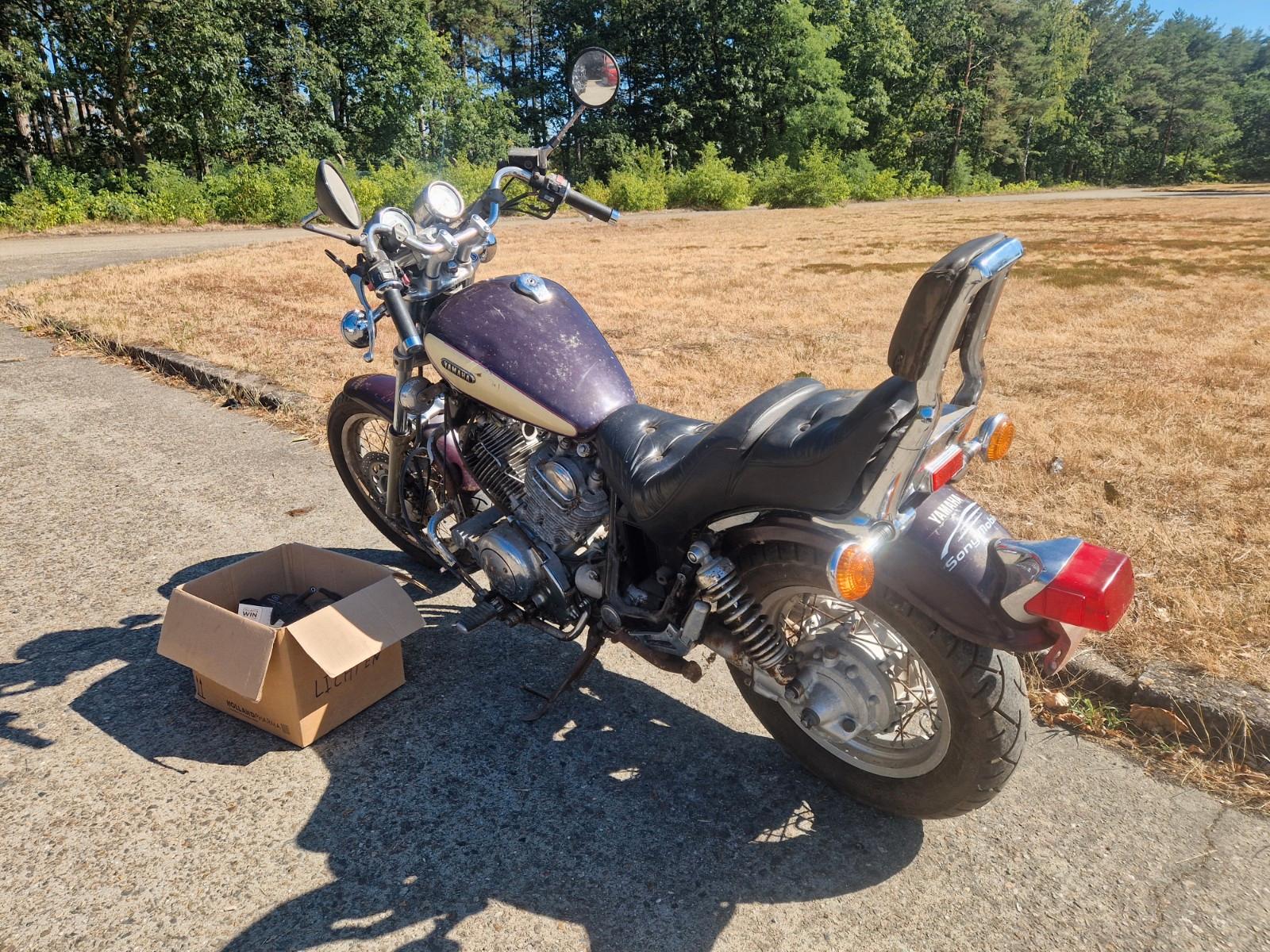 Yamaha Xv750 virago 750
