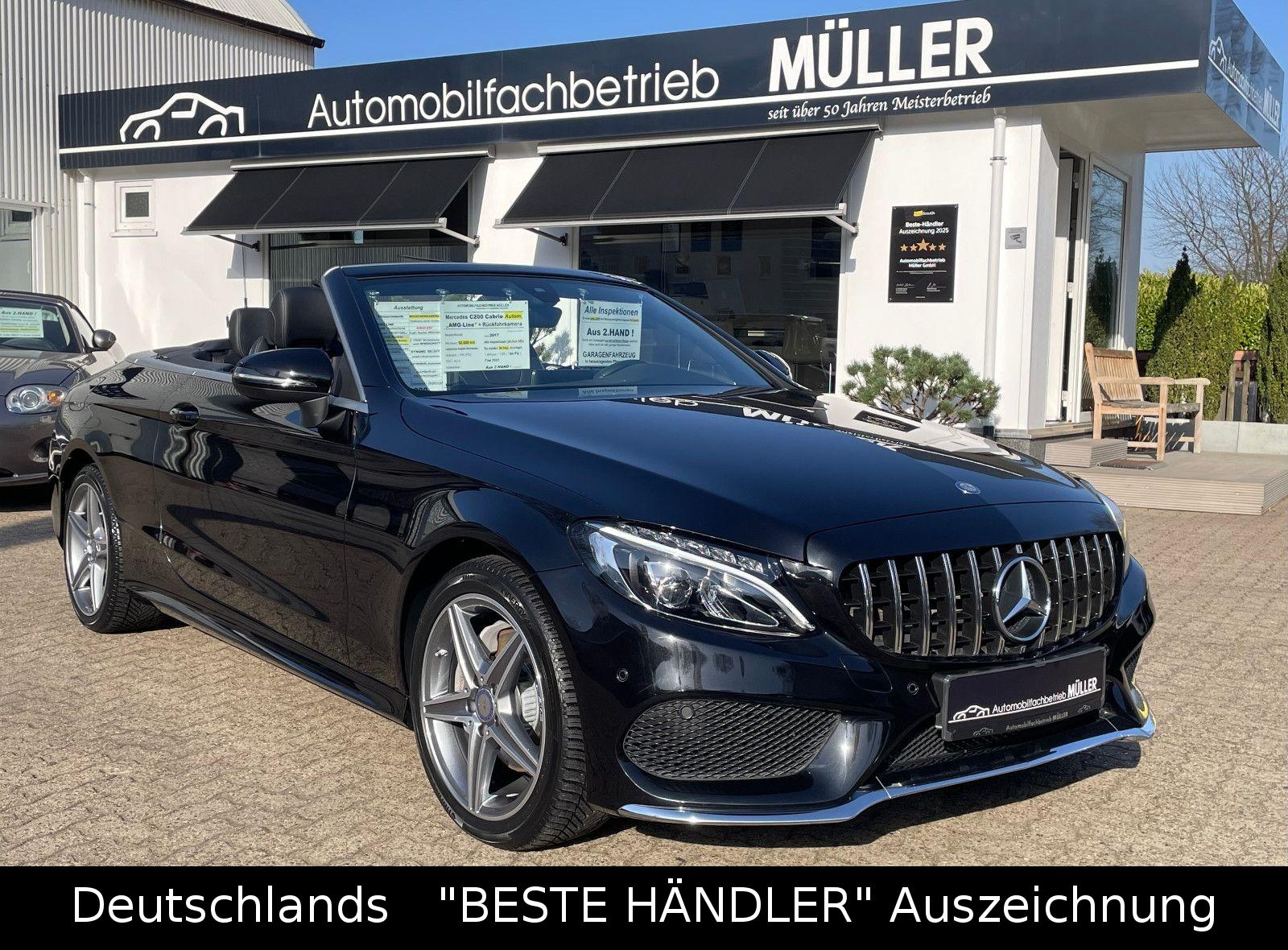 Mercedes-Benz C 200 Cabrio Aut"AMG Line"+LED HighP+KAMERA+Navi
