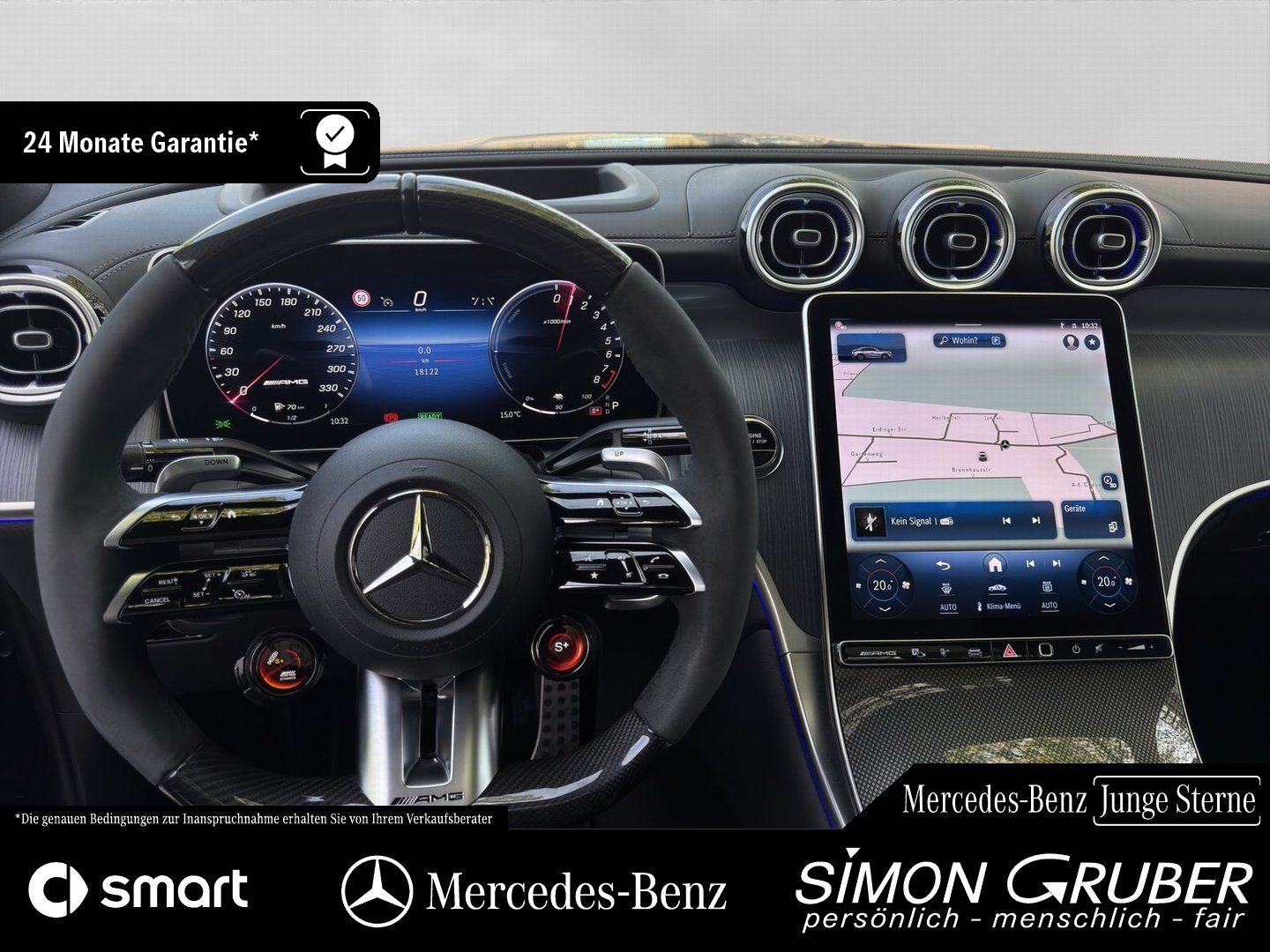 Fahrzeugabbildung Mercedes-Benz GLC 63 S E Perfo Coupe Active Ride Carbon magno