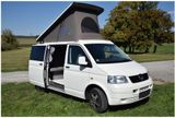 Volkswagen Bulli VW T5 Camper 1.9 TDI, 102 PS, Auftselldach - Volkswagen T5 aus 2007: 1.9