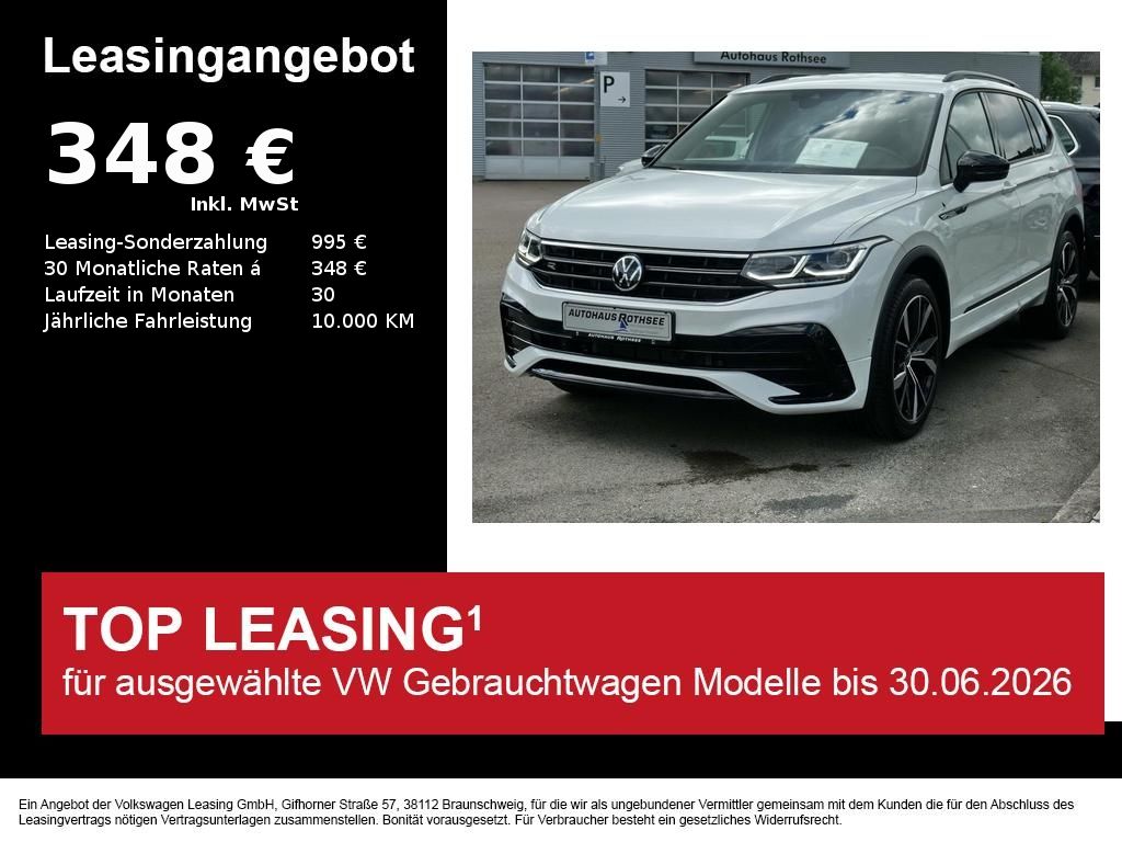 Volkswagen Tiguan Allspace R-line 2.0 TSI 4M AHK+IQ+STANDHZ