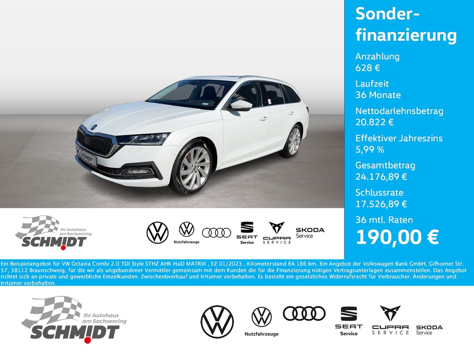 Skoda Octavia Combi 2.0 TDI Style STHZ AHK HuD MATRIX foto 2