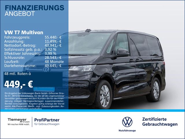 Volkswagen T7 Multivan eHYBRID LÜ LANG LIFE 7-SITZE LEDER A