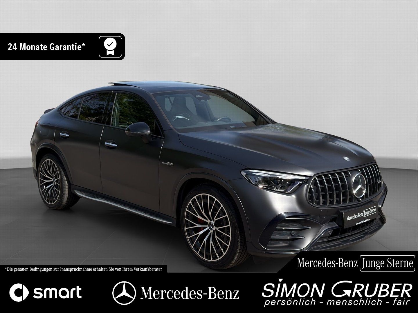 Fahrzeugabbildung Mercedes-Benz GLC 63 S E Perfo Coupe Active Ride Carbon magno