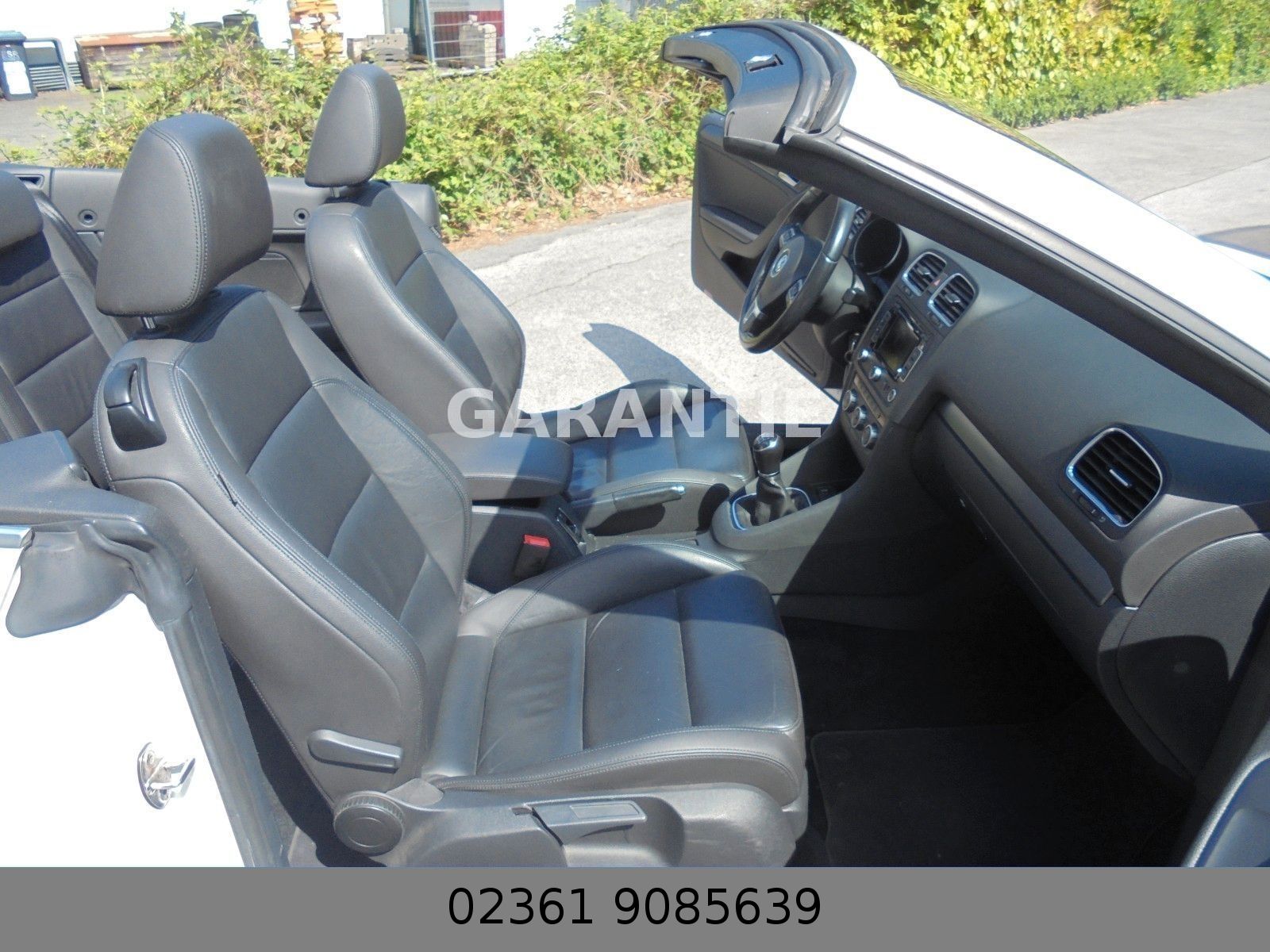 Fahrzeugabbildung Volkswagen Golf VI Cabriolet Lounge Klima/Leder/Shz/Navi/