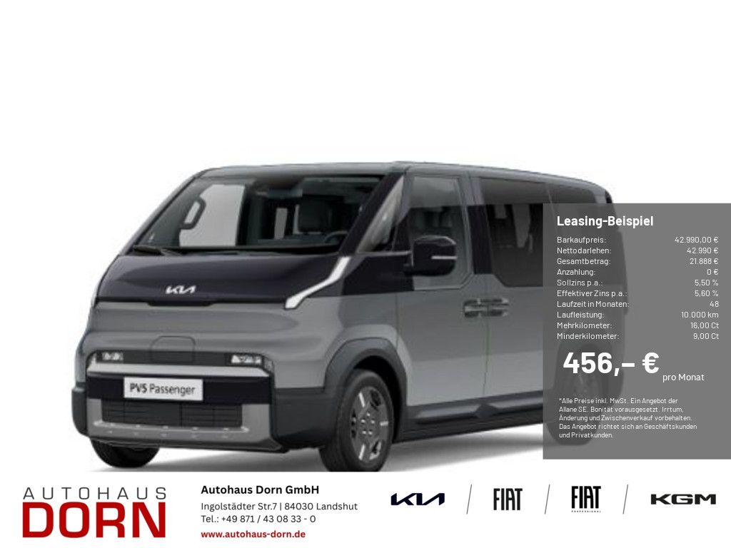 Kia PV5 Passenger Plus 71,2 kWh Wärmepumpe