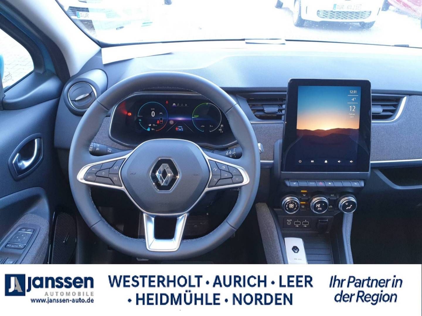Fahrzeugabbildung Renault ZOE E-Tech 100% el. INTENS Batteriekauf R135 Z.E