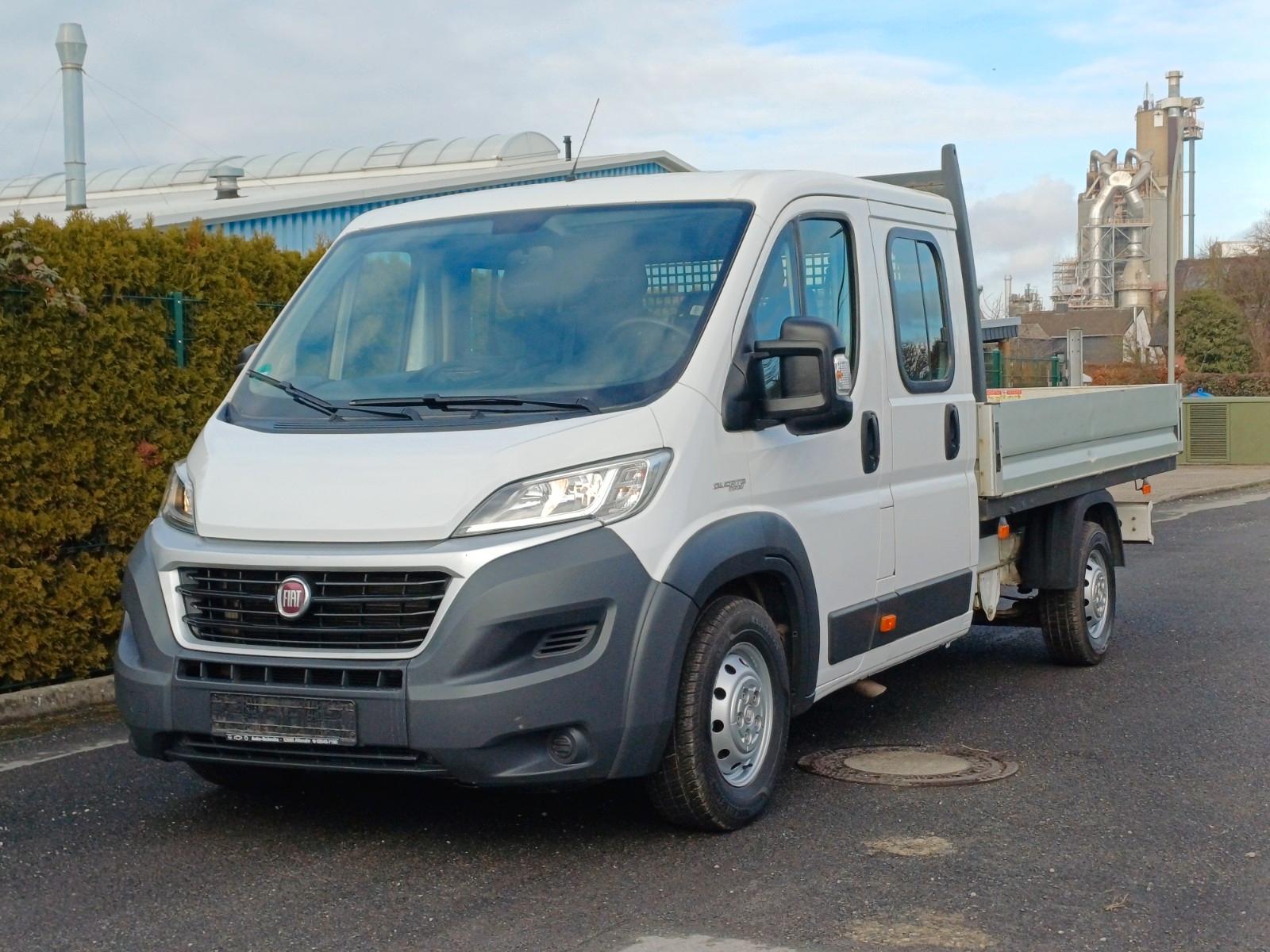 Fiat Ducato Maxi Pritsche L5 DoKa Klima 1. Hand TÜV