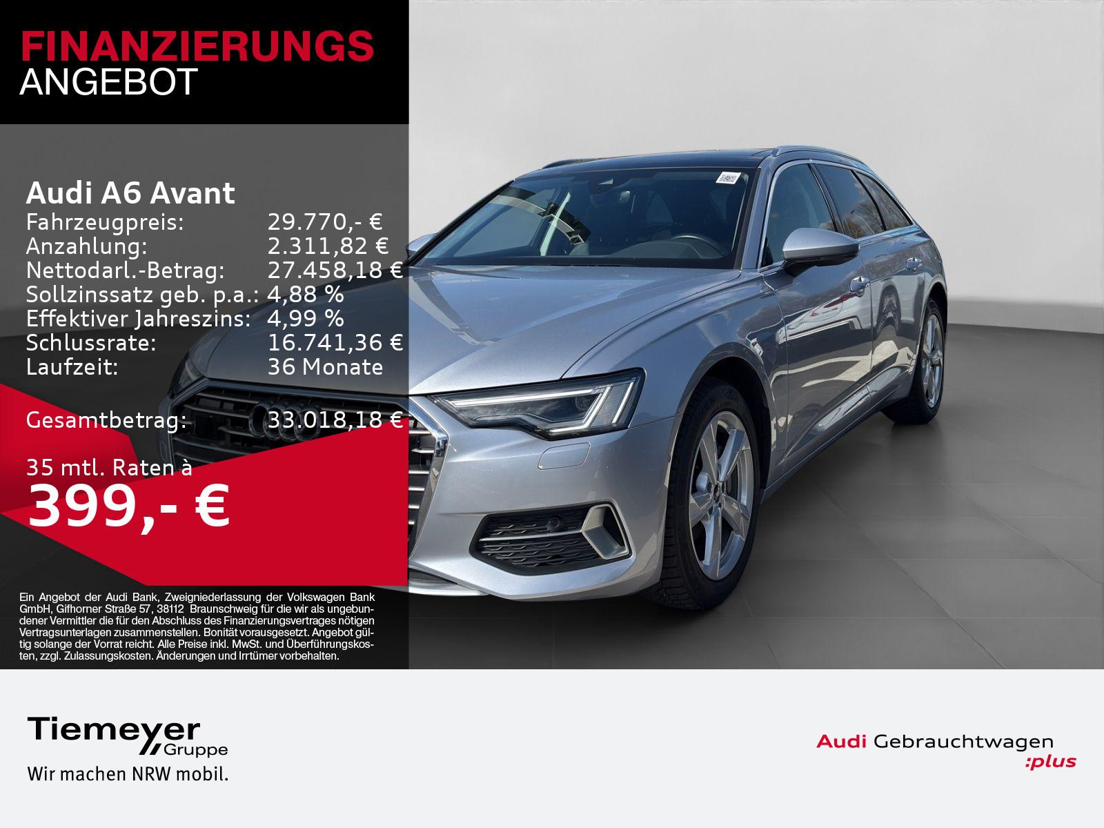 Audi A6 Avant 35 TDI SPORT PANO LEDER MATRIX AHK