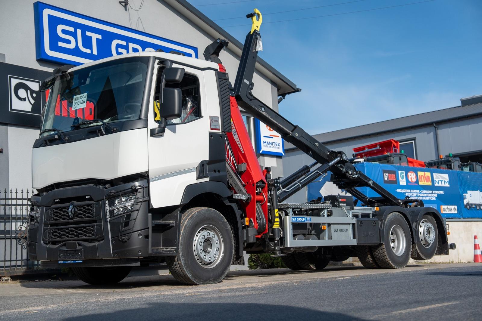 Renault C480 6x2 Hiab,Penz