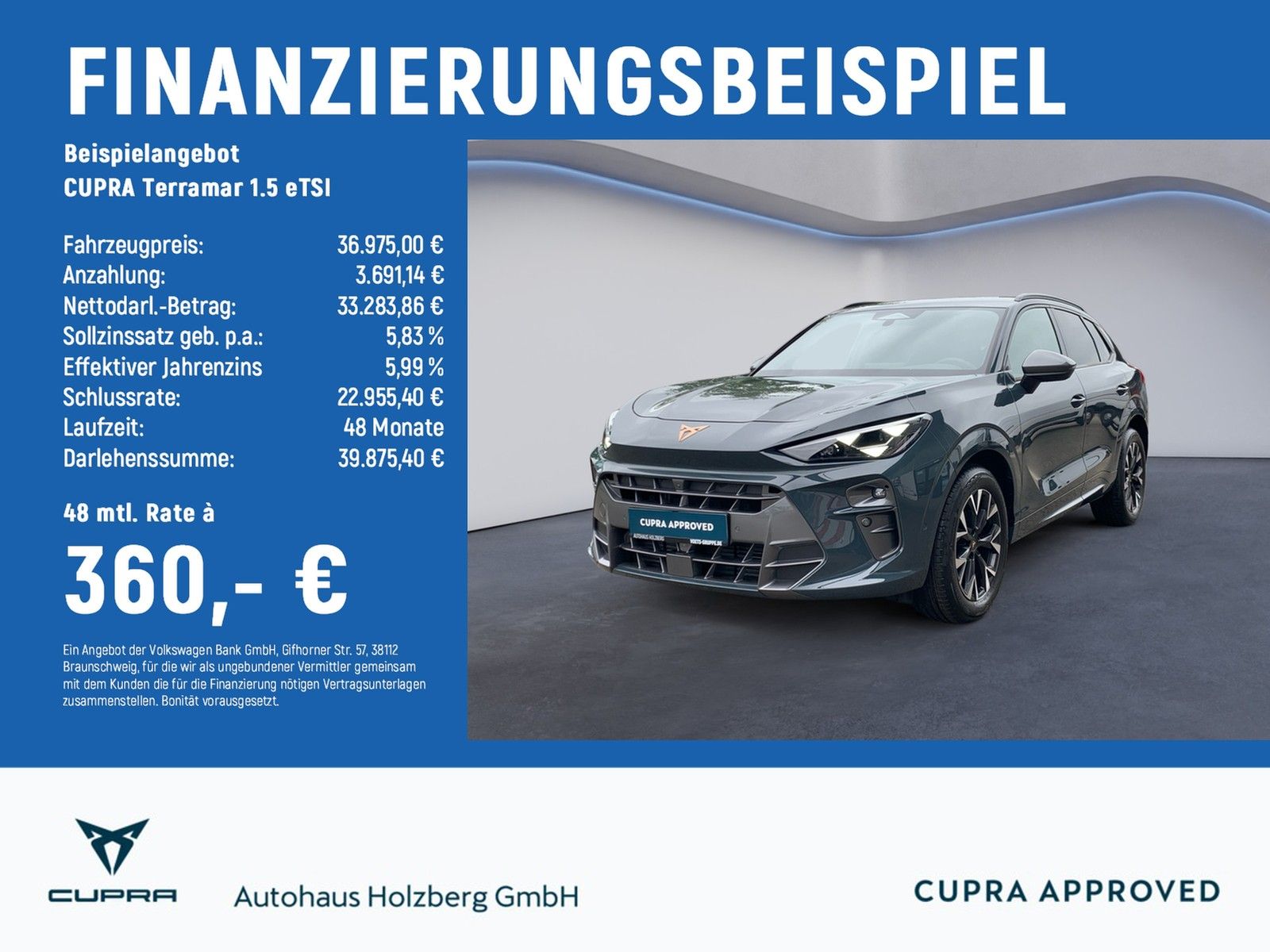 CUPRA Terramar 1.5 eTSI NAVI+ACC+HUD