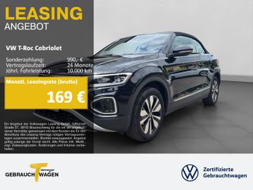 Volkswagen Leasingangebot: Volkswagen T-Roc Cabrio 1.0 TSI STYLE KAMERA NAVI ASSIST AP