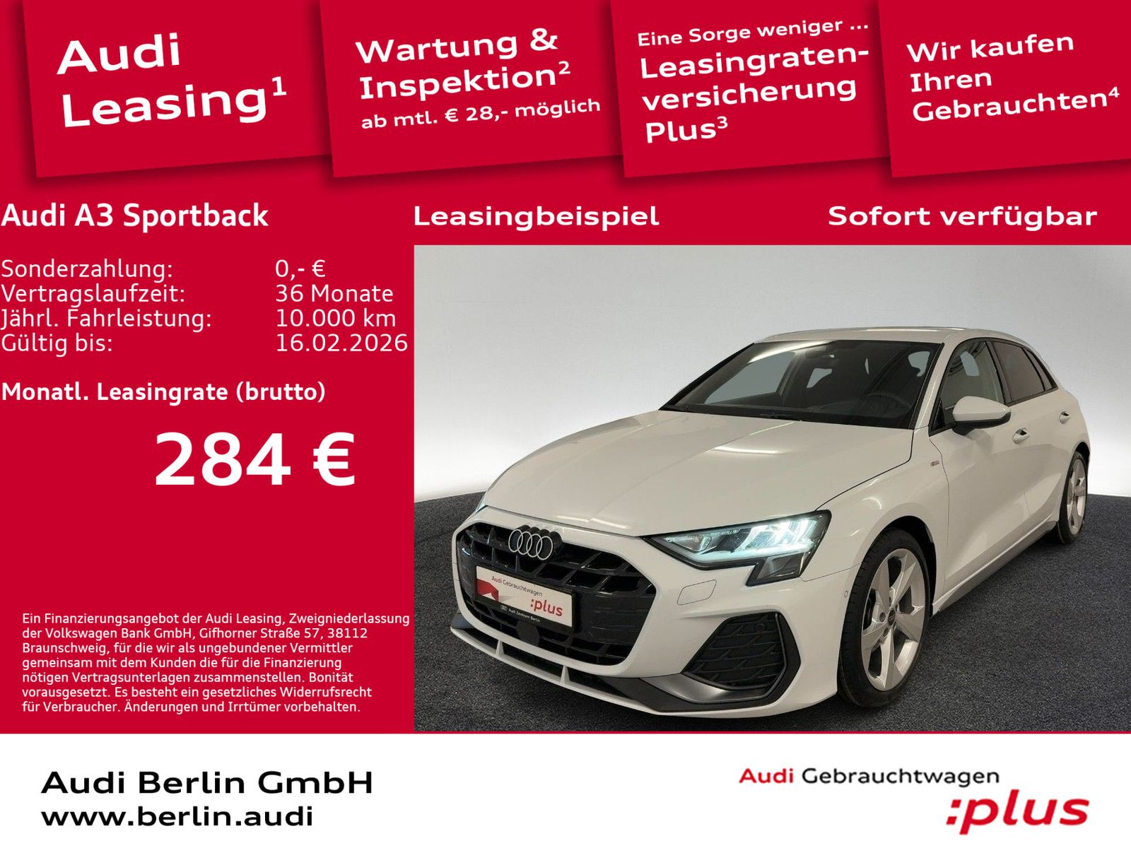 Audi A3 Sportback S line 35 TFSI S tr. PDC LED RFK
