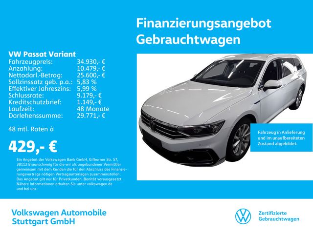 Volkswagen Passat Variant GTE 1.4 TSI DSG Navi Kamera AHK