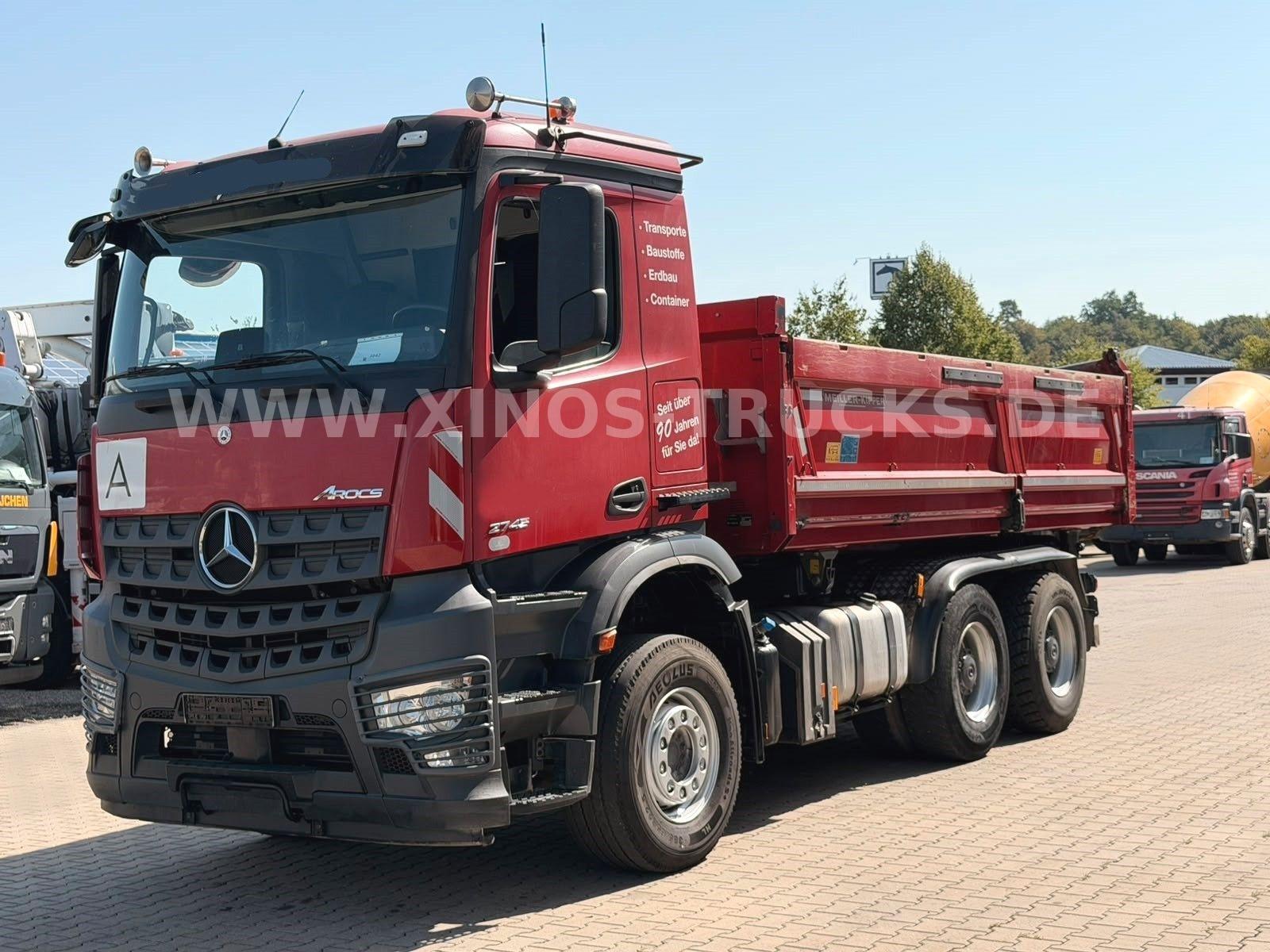 Mercedes-Benz Arocs 2745 6X4 Meiller DSK Bordmatic Blatt/Luft