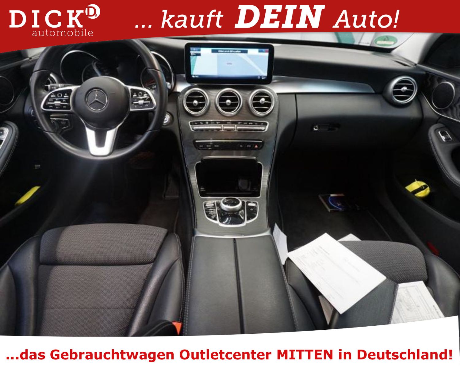 Fahrzeugabbildung Mercedes-Benz C200d T 9G-Tr Avantg. LED/NAVI/SHZ/LEDER/RFK/AHK