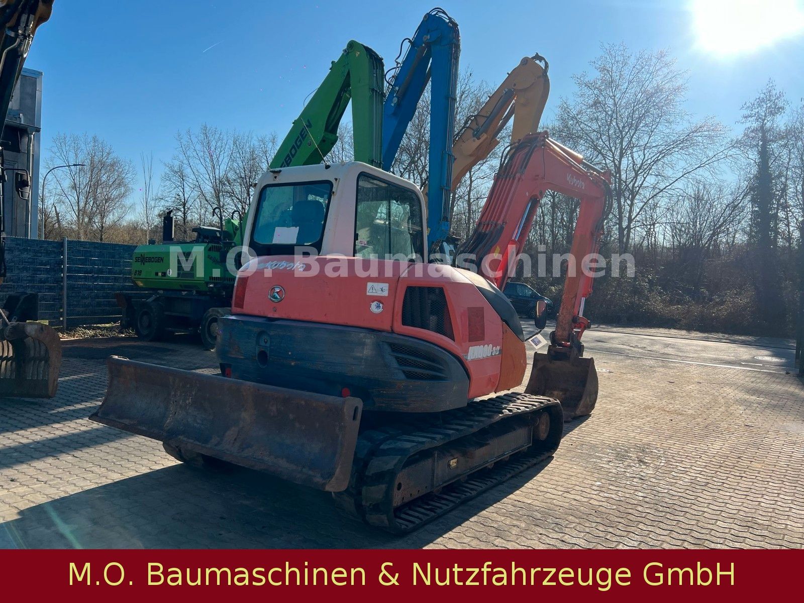 Fahrzeugabbildung Kubota KX 080-3 / SW / Hammerline /
