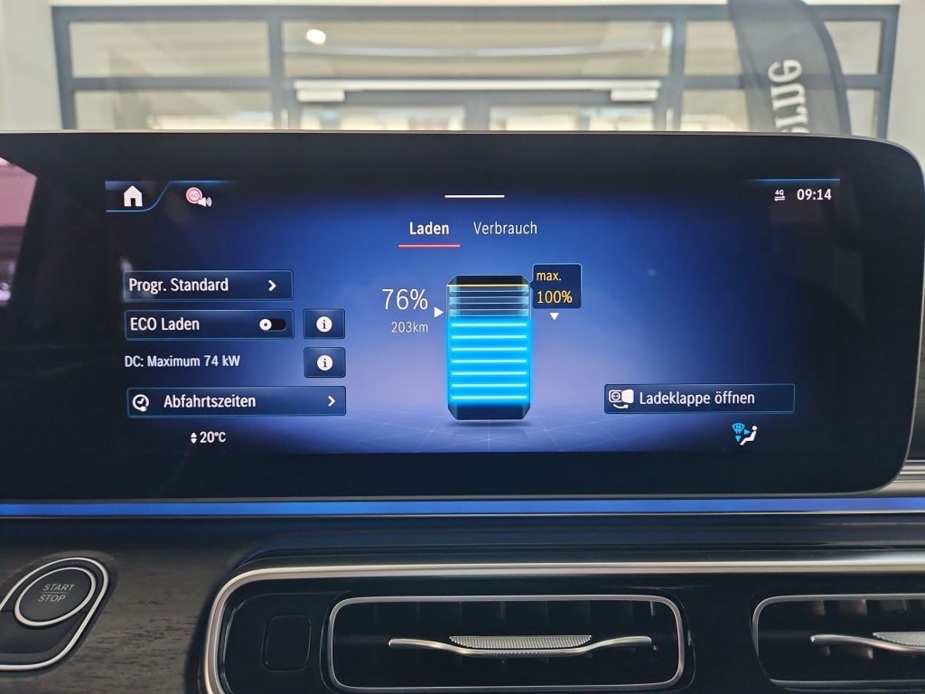 Fahrzeugabbildung Mercedes-Benz EQV 300 lang 8 Sitze LED 2xST 360° Ambientebel.