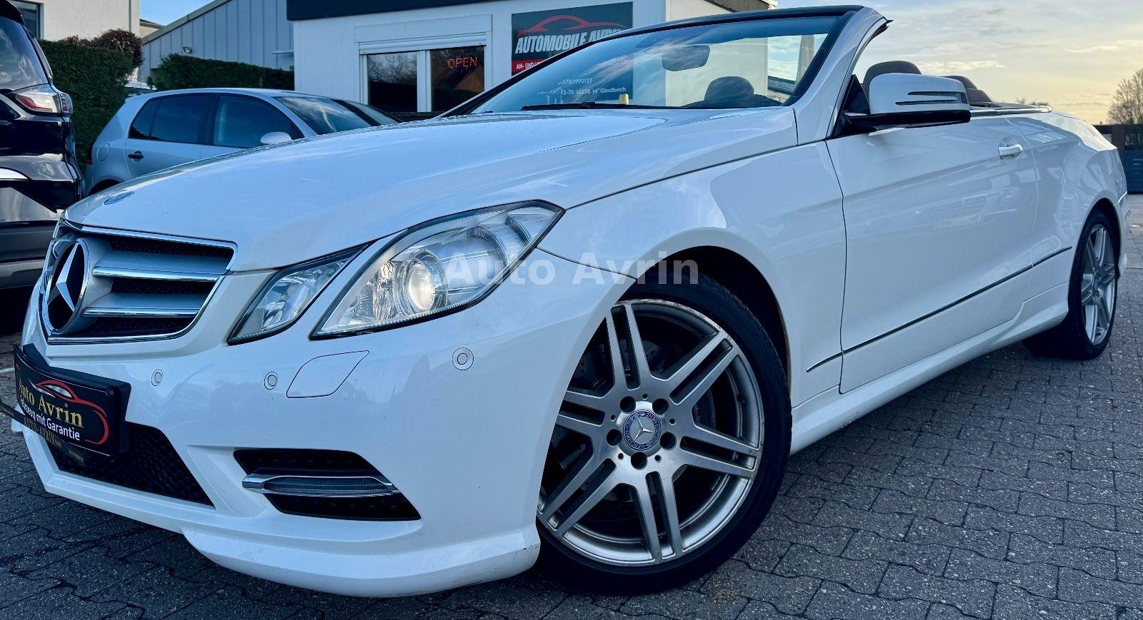 Mercedes-Benz E 200 E Cabrio-AMG-LEDER-XENON-PDC-NAVI-TEMPO