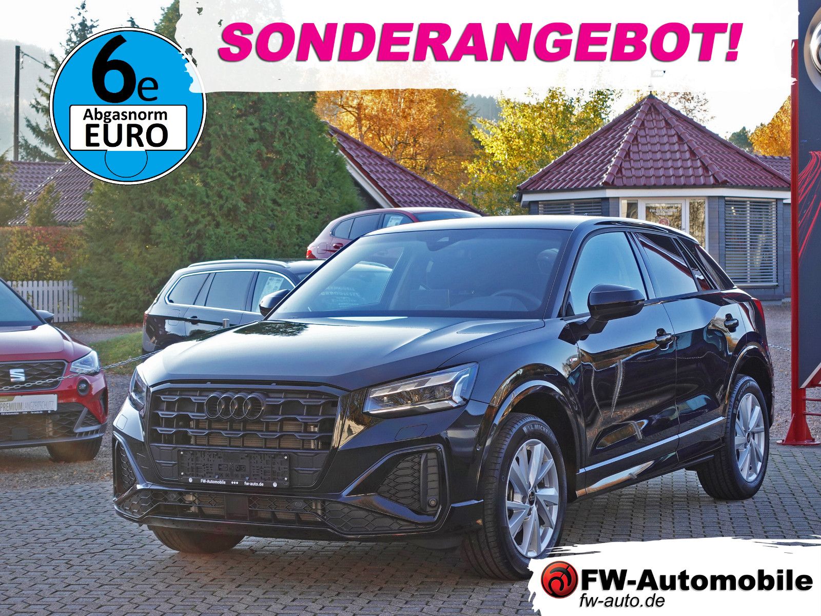 Fahrzeugabbildung Audi Q2 35 TFSI S line Matrix HiFi Kamera AHK ...