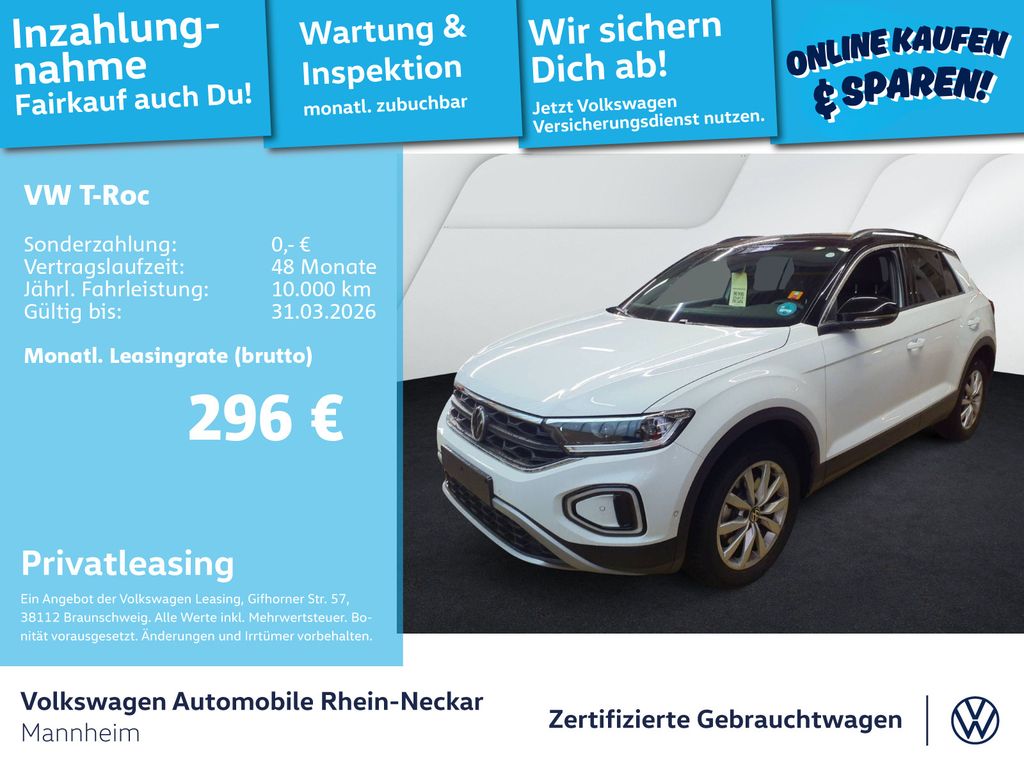 T-Roc 2.0 TDI GOAL DSG Navi AHK Kamera uvm
