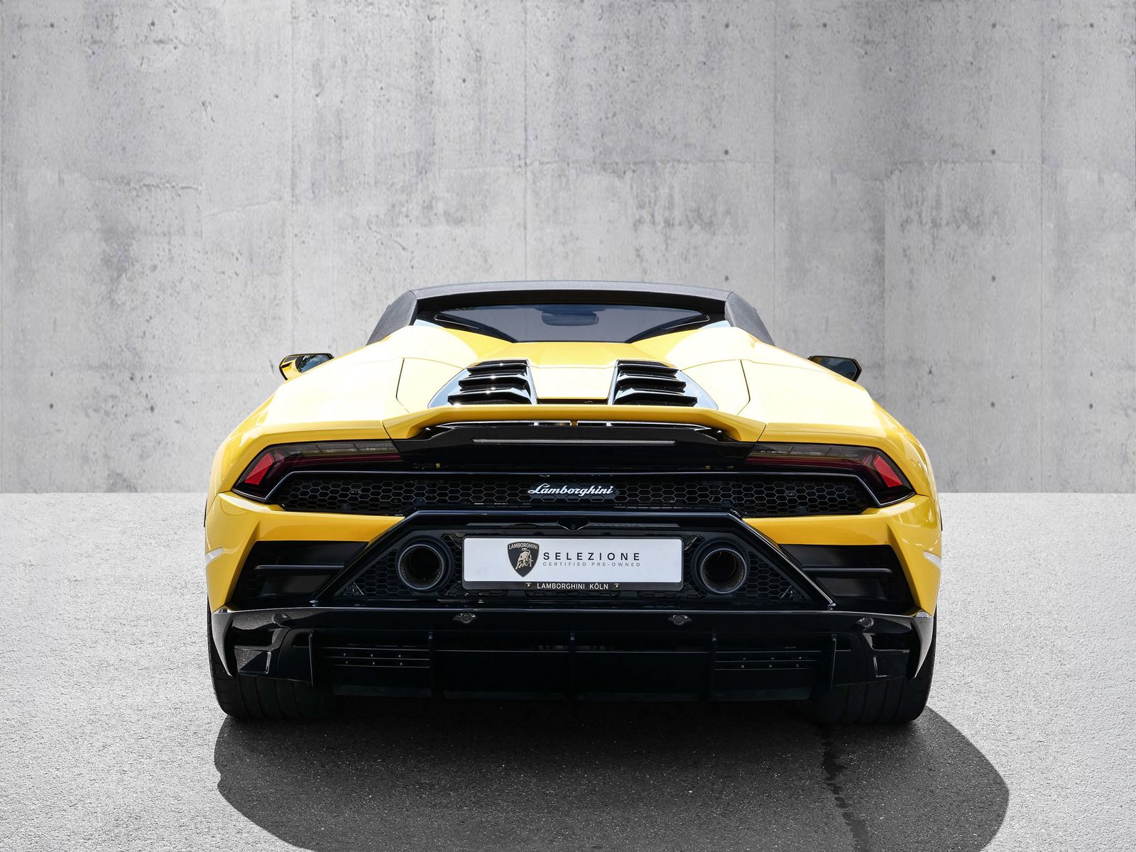 Lamborghini Huracán EVO Spyder Giallo Inti. Lifting System foto 13