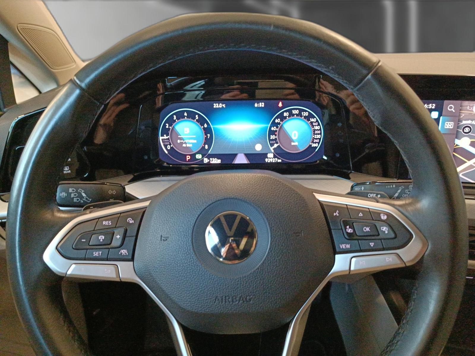 Volkswagen Golf VIII Var. 1.5 eTSI LIFE DSG RFK*Navi*SHZ*LE, миниатюра 12
