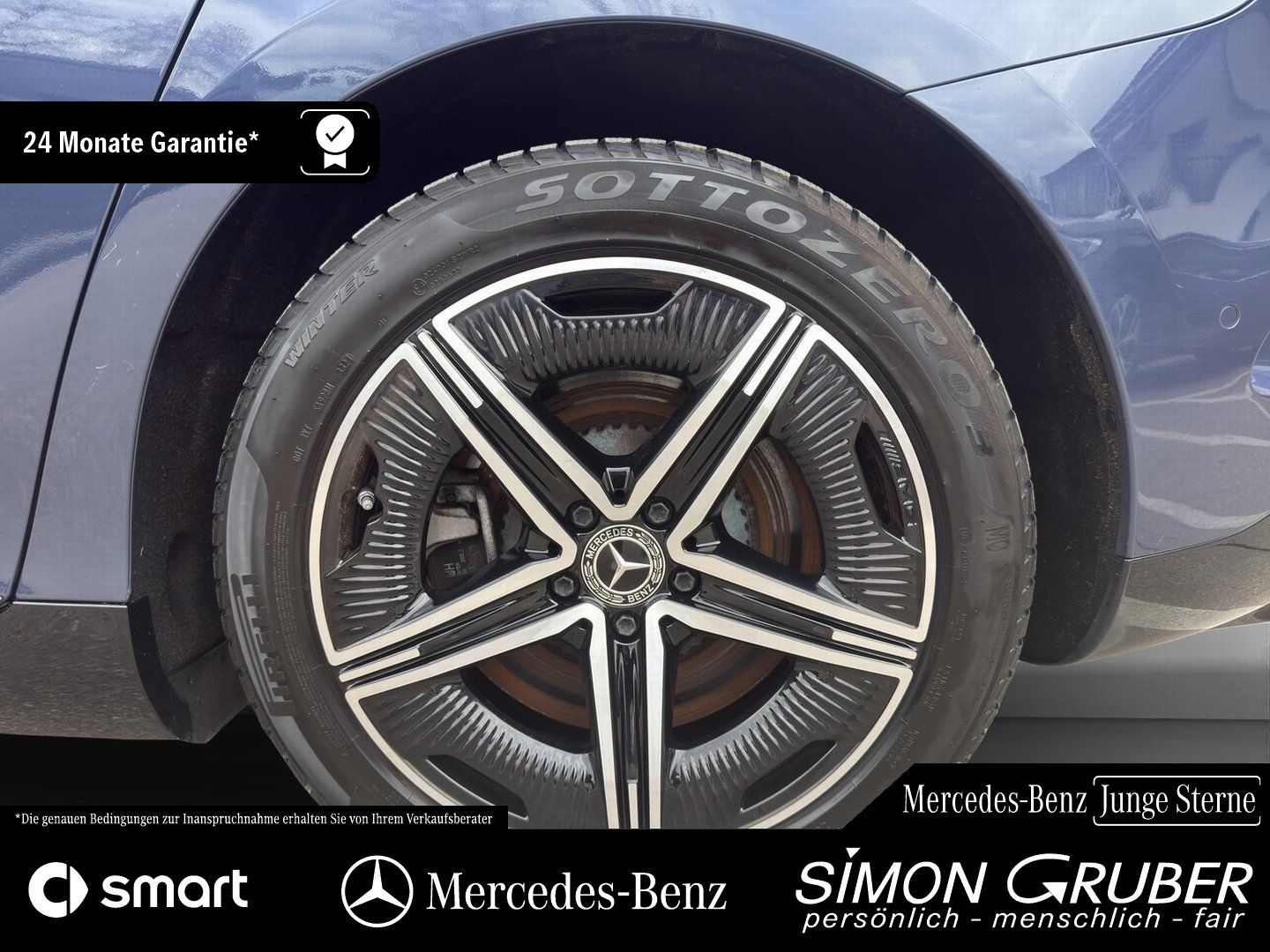 Fahrzeugabbildung Mercedes-Benz EQE 350 Edition AMG AHK WP Burm DigiL Mod 2024