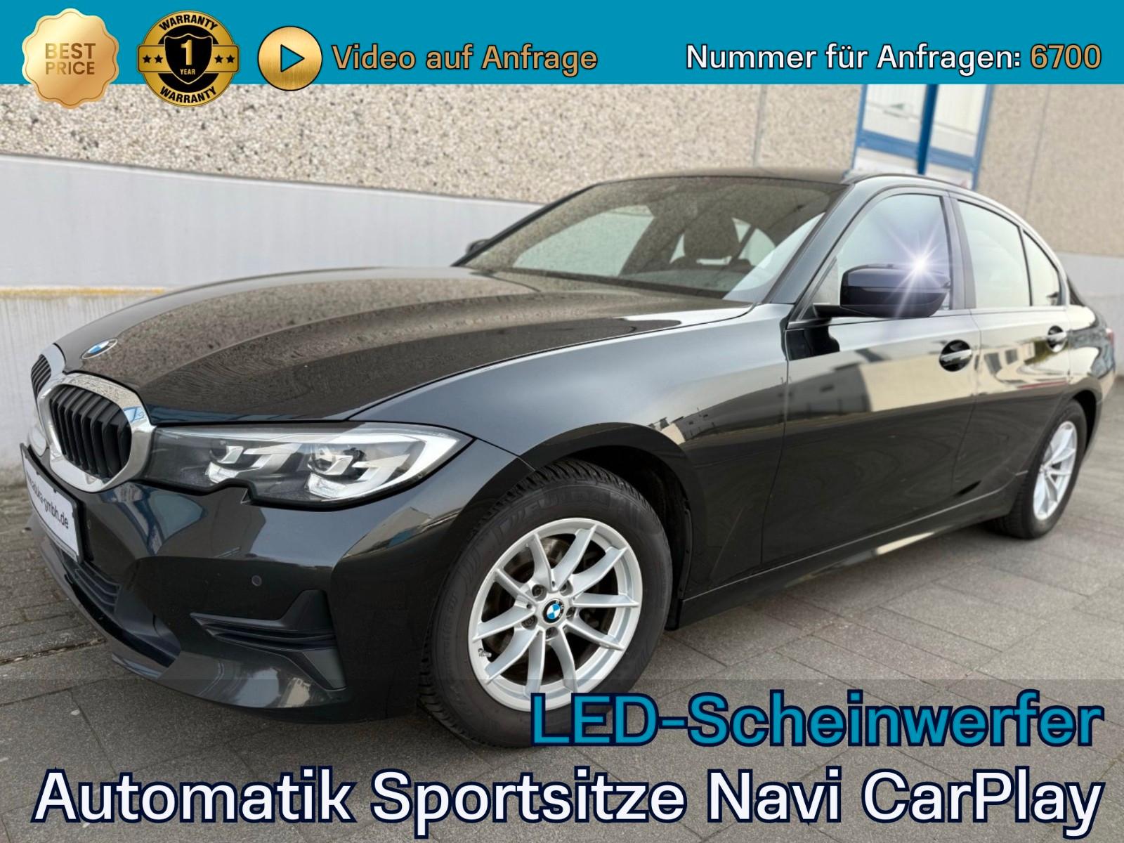 BMW 318i Lim Automatik LED CarPlay Sportsitze 3Zonen