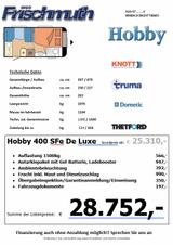 Hobby 400 SFe De Luxe,Mover Vorbereitung - Hobby De luxe 400 sfe