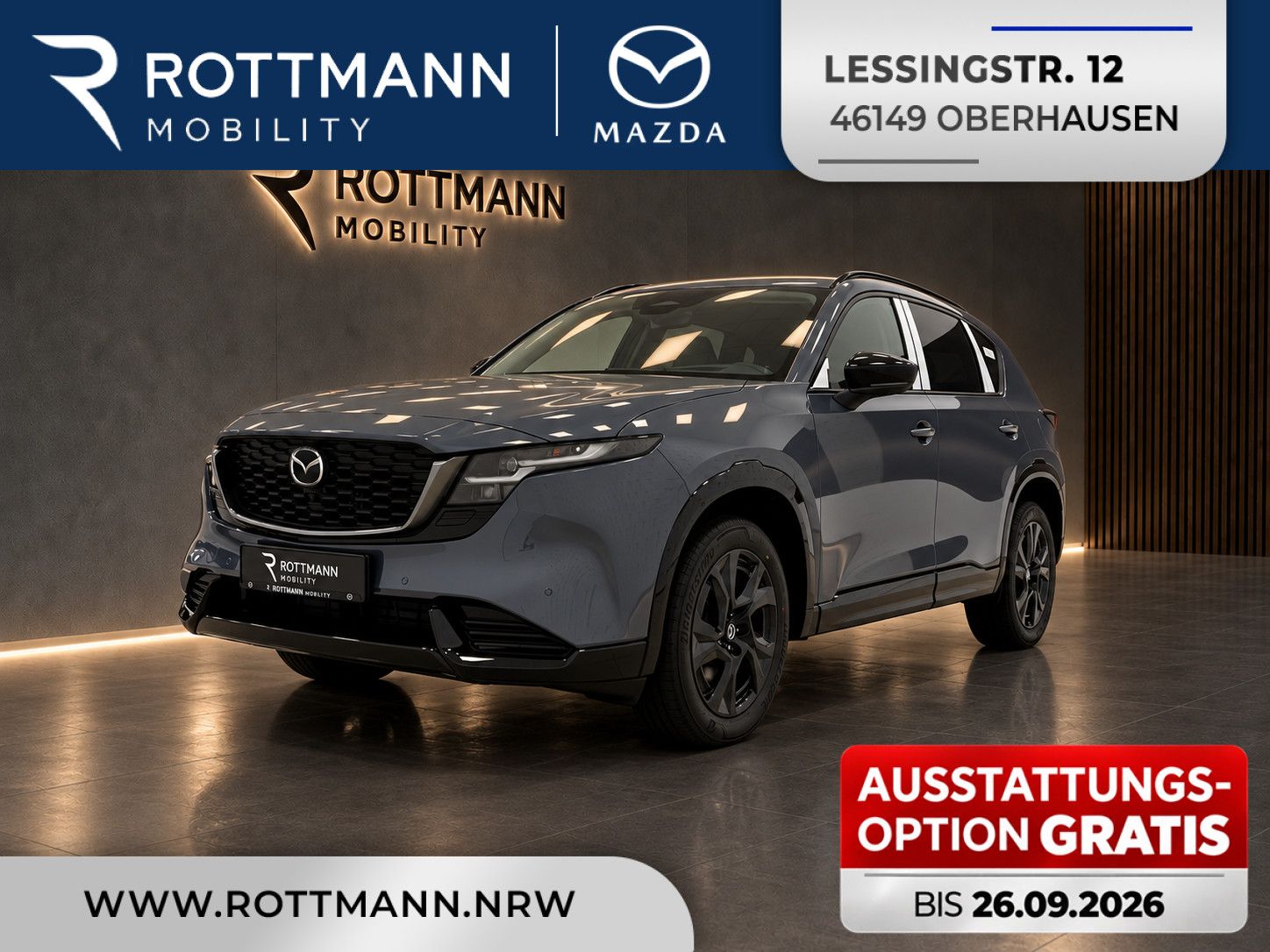 Mazda CX-5 2026 e-SKYACTIV-G 2.5 6AT HOMURA Leder-S
