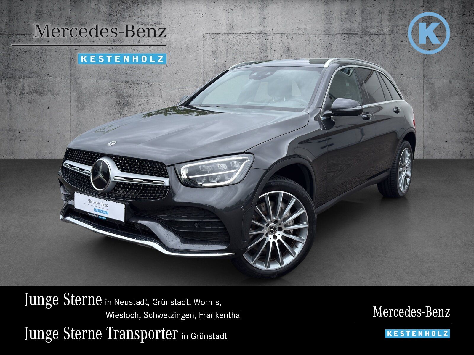 MERCEDES-BENZ GLC 300 de 4M AMG+AHK+DISTRO+PANO+SOUND+KAM+MEMO