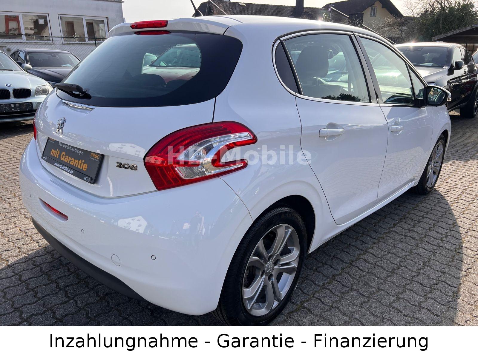 Peugeot 208 Allure, 1. Hand, Scheckheft, Klima, PDC, SHZ