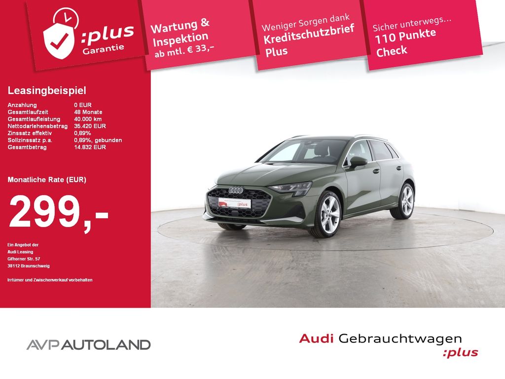 A3 Sportback 30 TFSI S tronic advanced | NAVI |