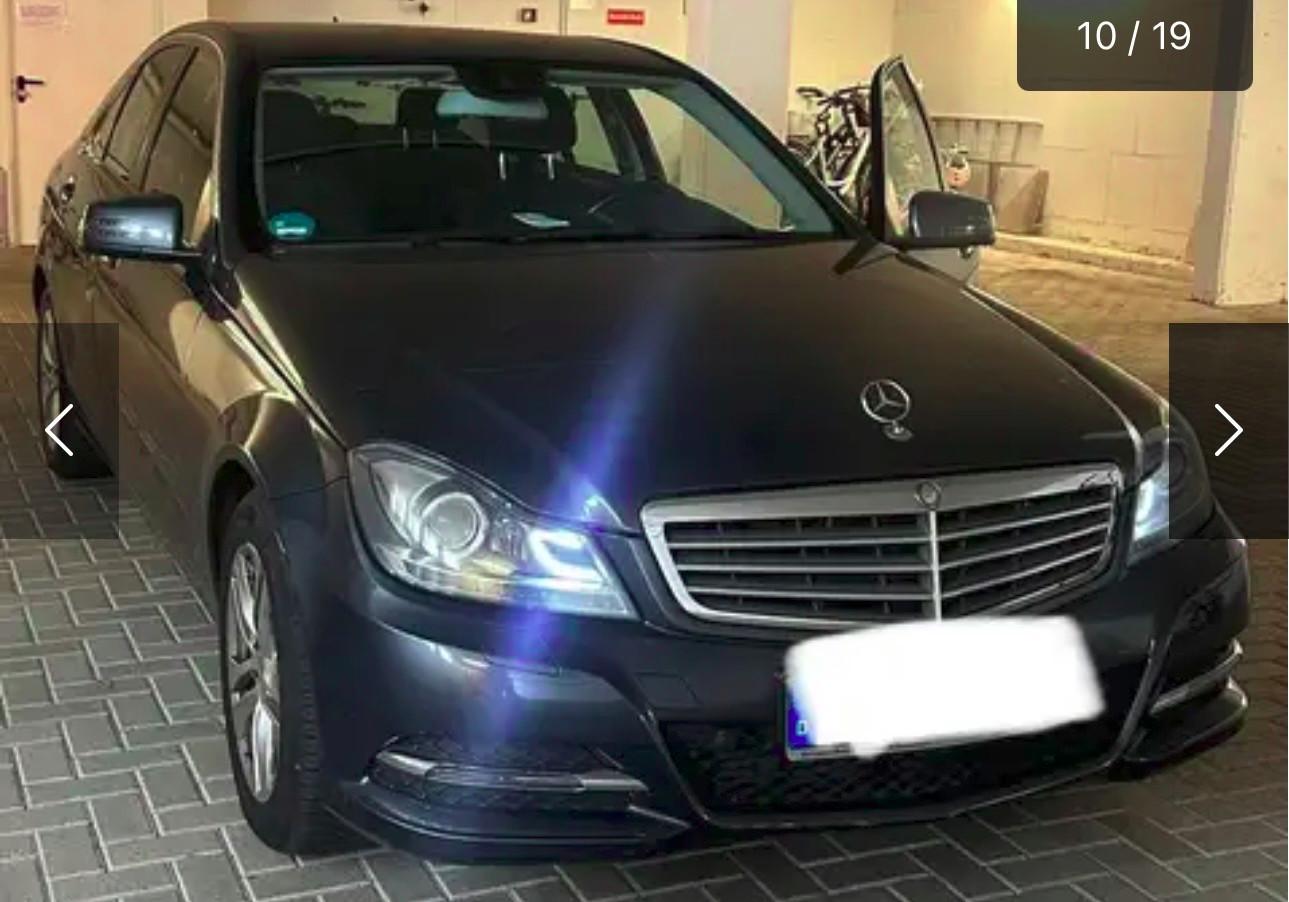 Mercedes-Benz CL 220 in Antharzit Schwarz , TÜV bis 04.2028
