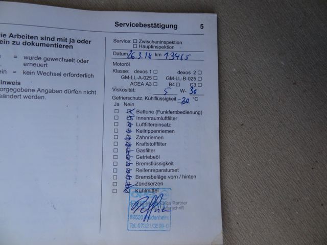 Fahrzeugabbildung Opel Corsa E Selection/2.Hd/4-Türig/