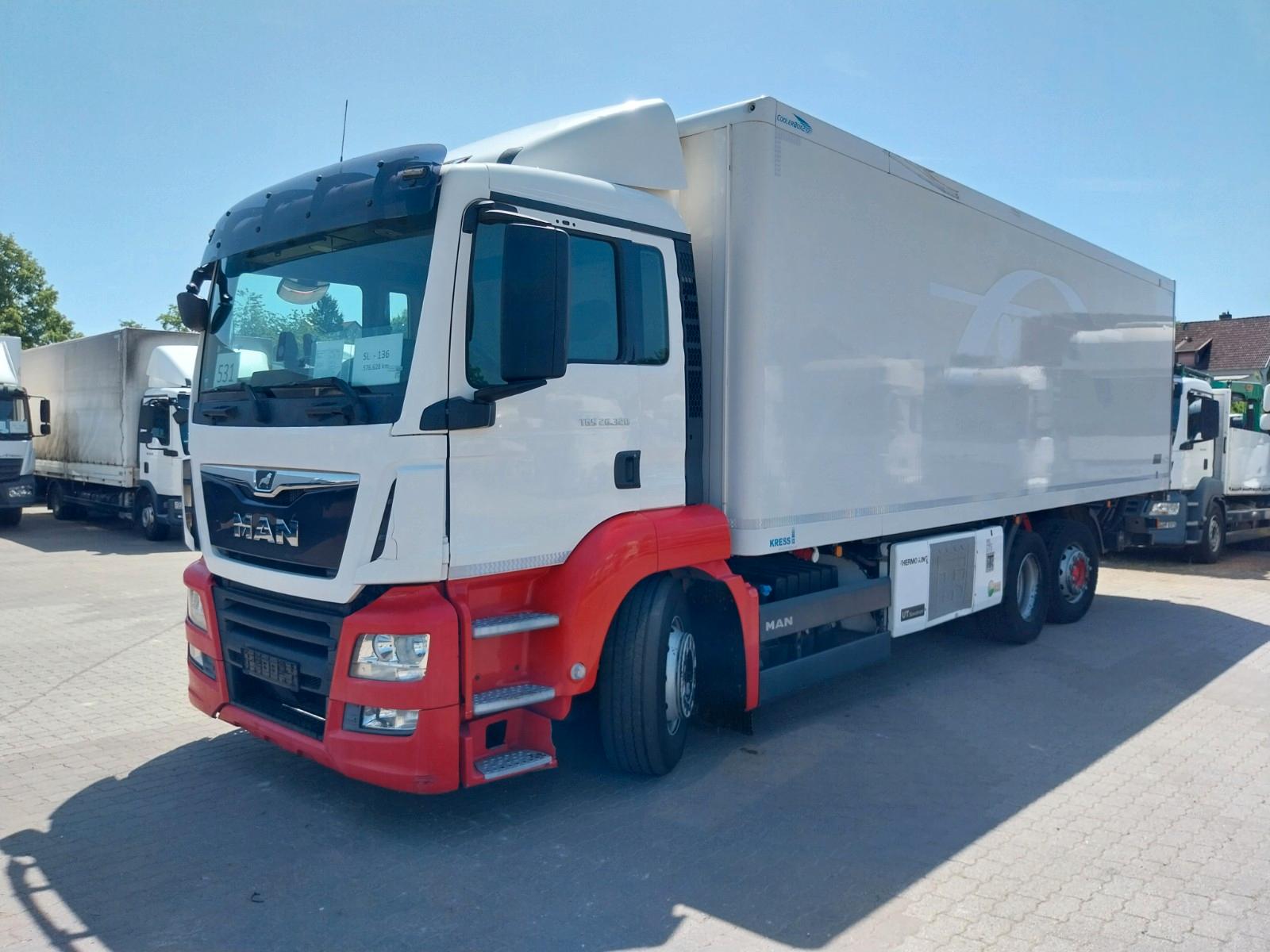 MAN TGS 26.320, Kress-Kühlkoffer m. Längstrennung