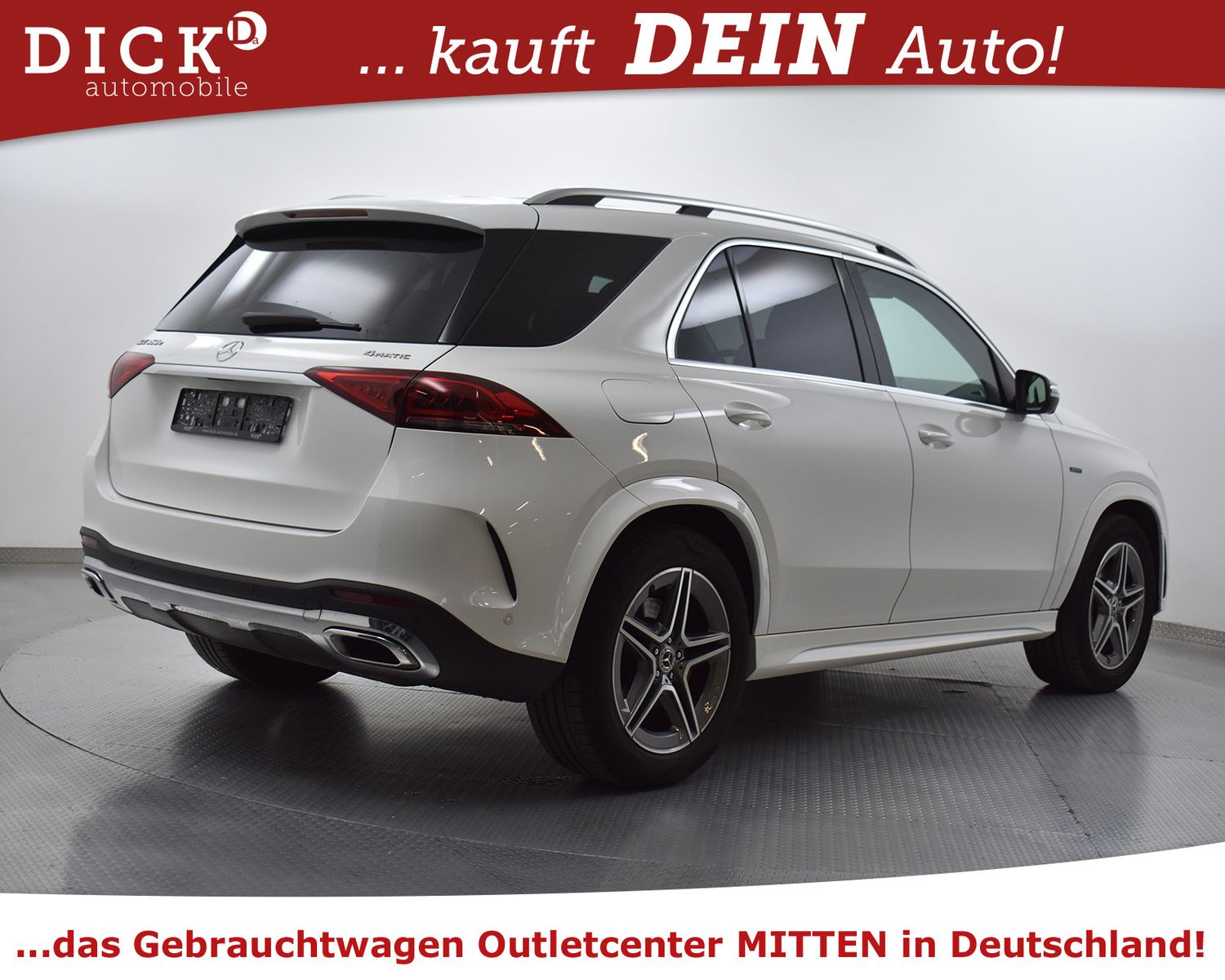 MERCEDES-BENZ GLE350e 4M 2X AMG Line STDHZ+MEMO+360+MULTIB+ACC - Image 3