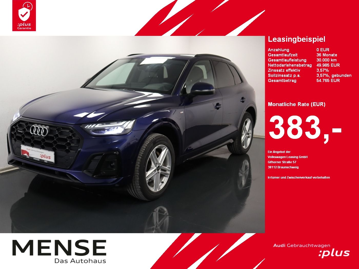 Audi Q5 45 TFSI quattro S tronic S line Matrix|AHK|LM