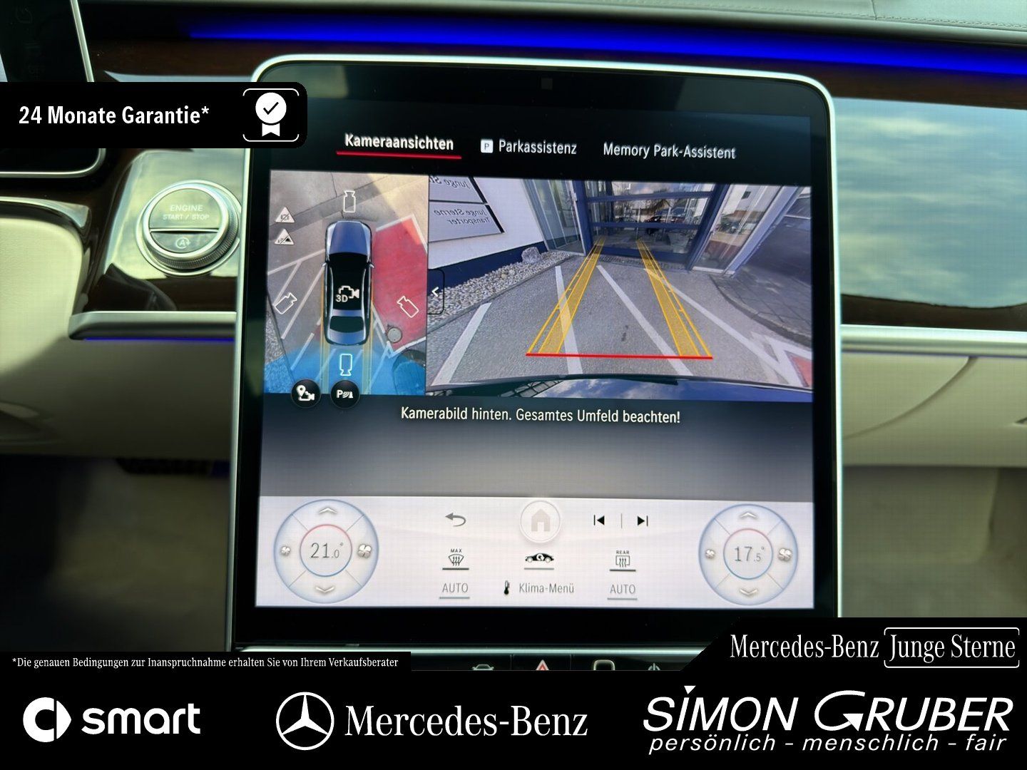 Fahrzeugabbildung Mercedes-Benz S 580 4M L AMG Exklusive Executive TV FondEntert