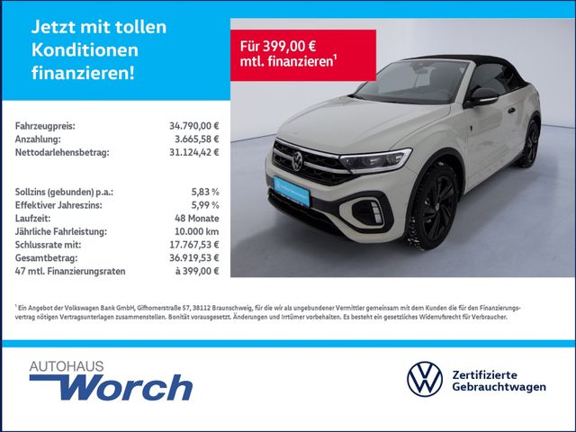 T-Roc Cabriolet 1.5 TSI DSG R Line Edition Karma