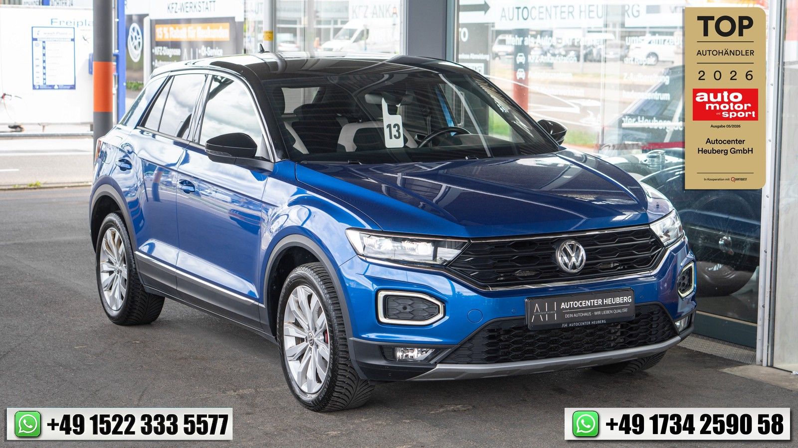 Volkswagen T-Roc SPORT 4MOTION *SPUR*NAVI*VIRTUAL*PDC*SHZ*